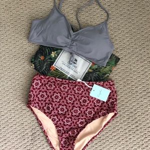 Cupshe women’s 2 piece bikini medium